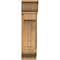Ekena Millwork Imperial Traditional Rough Sawn Bracket w/ Offset Brace, Western Red Cedar, 8"W x 18"D x 30"H BKT0806X18X30IMP01RWR - alternate 2